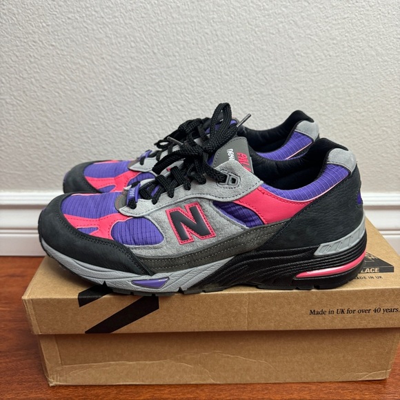 New Balance 991 MiUK Palace Purple Size 10.5